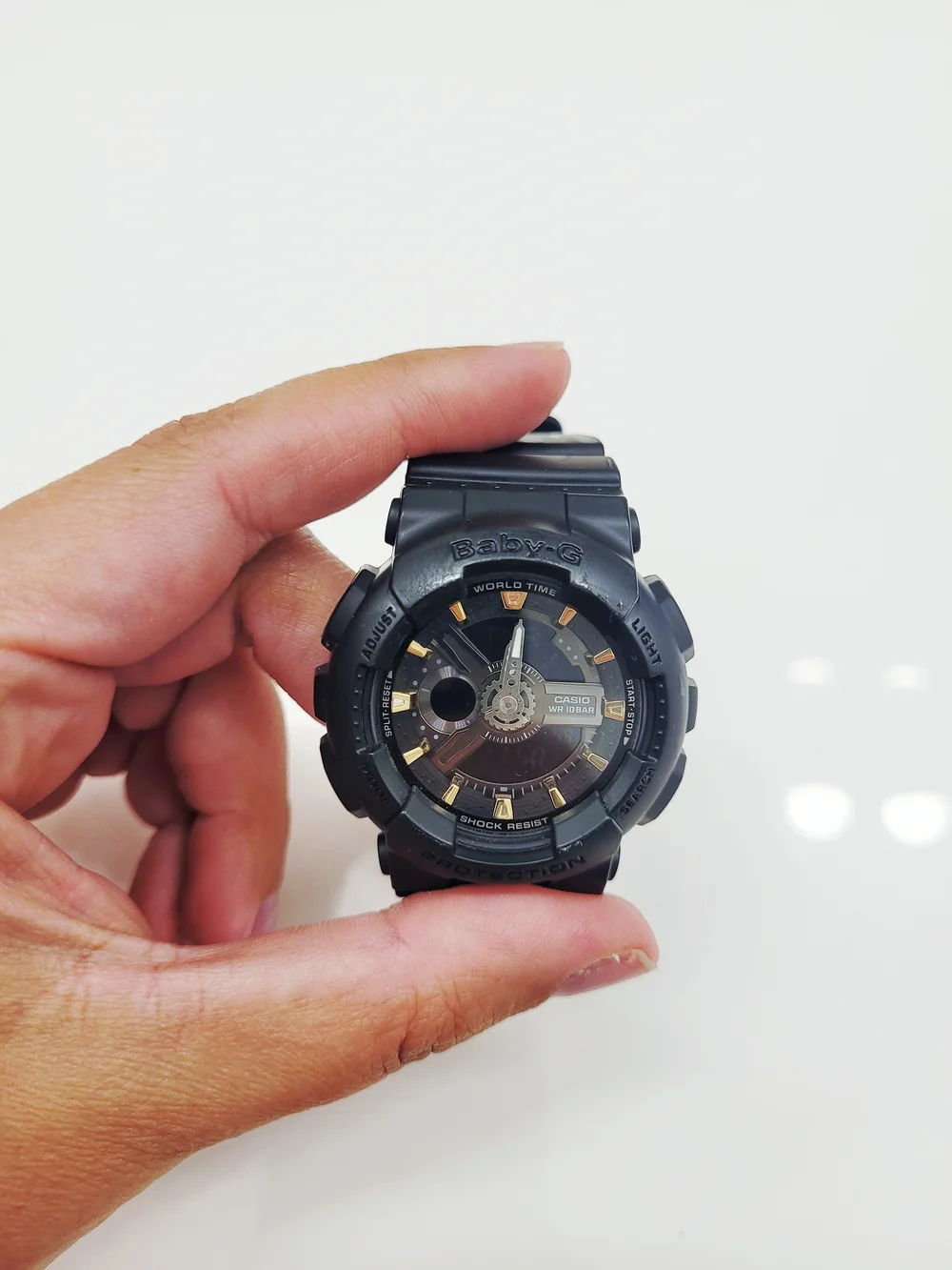Casio Baby-G Black Shock Resistant Digital-Analog Watch